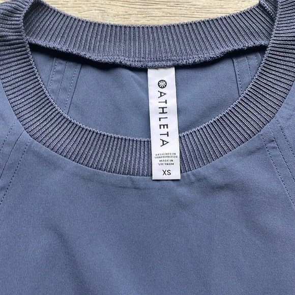 NWT Athleta 'Zephyr' Tank in MDVI (Medieval Violet) XS - Retail: $69 - Picture 12 of 12